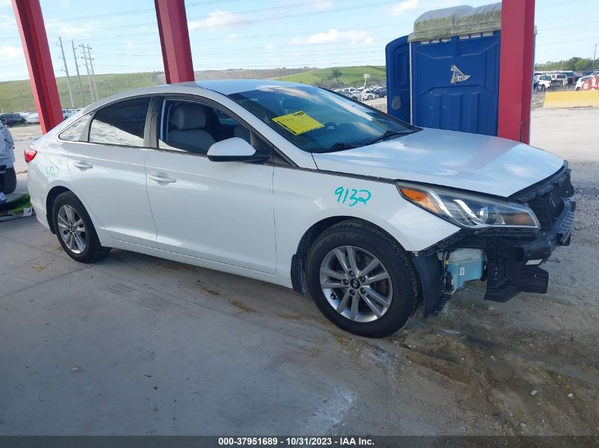 2016 Hyundai Sonata 2.4L Se VIN: 5NPE24AF3GH398280 Lot: 37951689