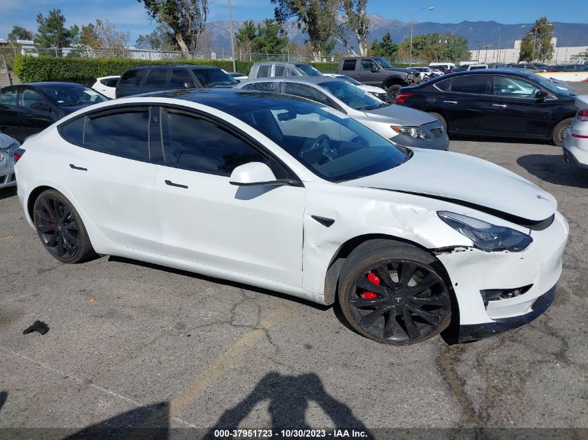 2019 Tesla Model 3 Long Range/Performance VIN: 5YJ3E1EB9KF513928 Lot: 37951723