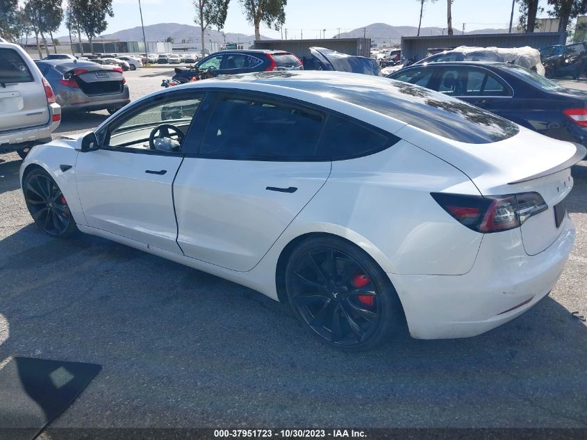 2019 Tesla Model 3 Long Range/Performance VIN: 5YJ3E1EB9KF513928 Lot: 37951723