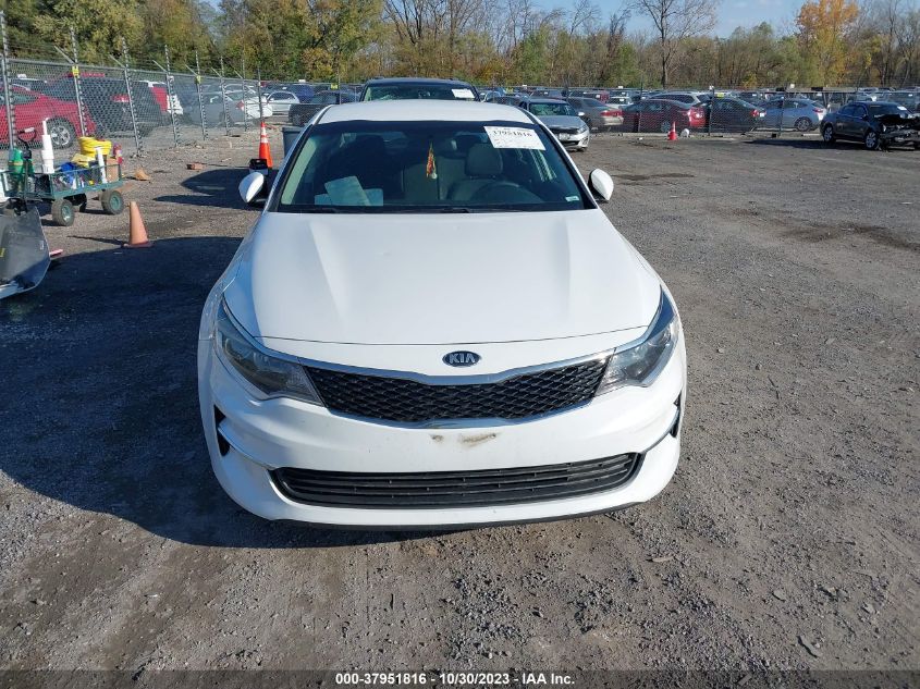 2018 Kia Optima Lx VIN: 5XXGT4L3XJG213220 Lot: 37951816