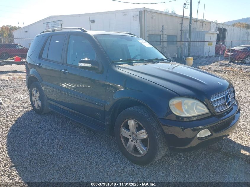 2005 Mercedes-Benz M-Class 3.7L VIN: 4JGAB57EX5A557119 Lot: 37951819