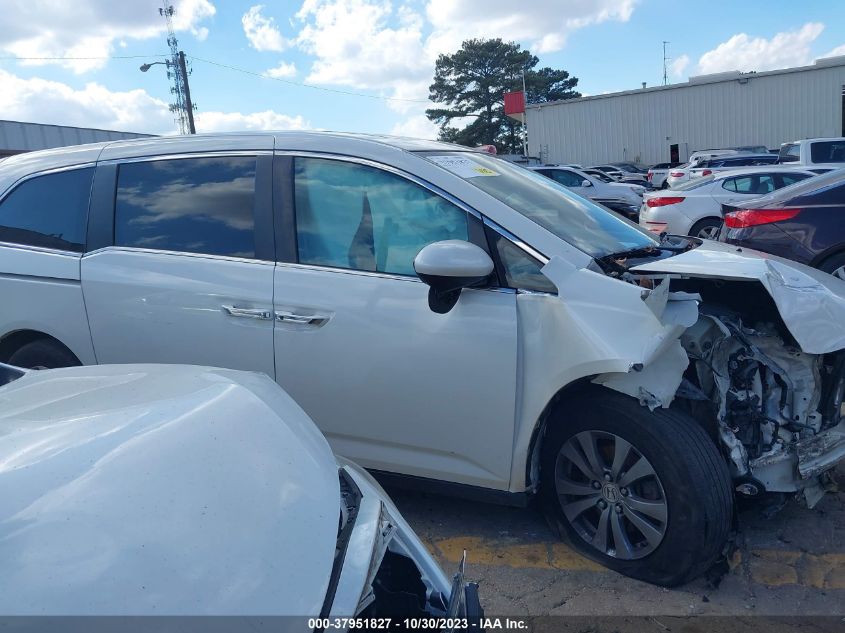 2015 Honda Odyssey Ex-L VIN: 5FNRL5H6XFB096864 Lot: 37951827