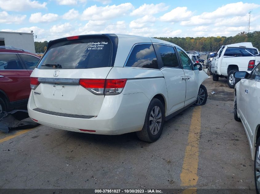 2015 Honda Odyssey Ex-L VIN: 5FNRL5H6XFB096864 Lot: 37951827