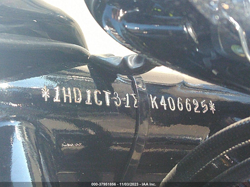 2008 Harley-Davidson Xl1200 C VIN: 1HD1CT3188K406625 Lot: 37951856