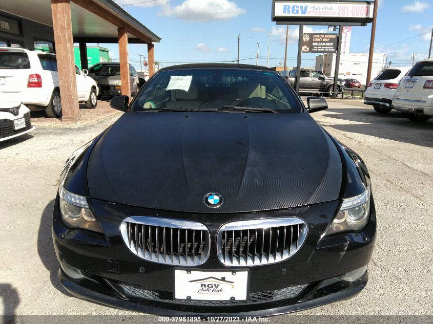 2010 BMW 650I VIN: WBAEB5C54AC225068 Lot: 37951895