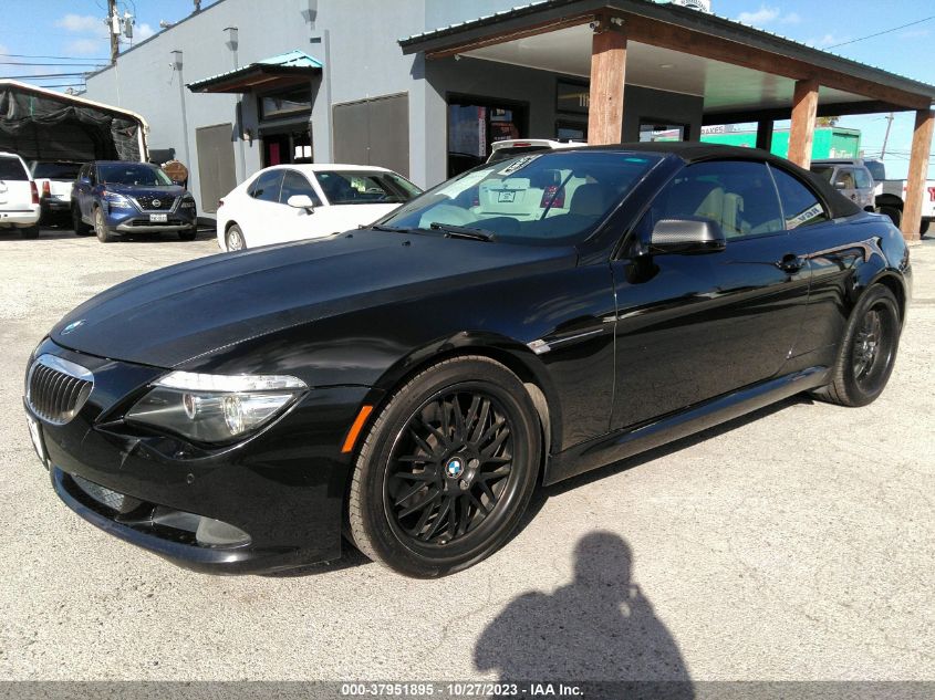 2010 BMW 650I VIN: WBAEB5C54AC225068 Lot: 37951895