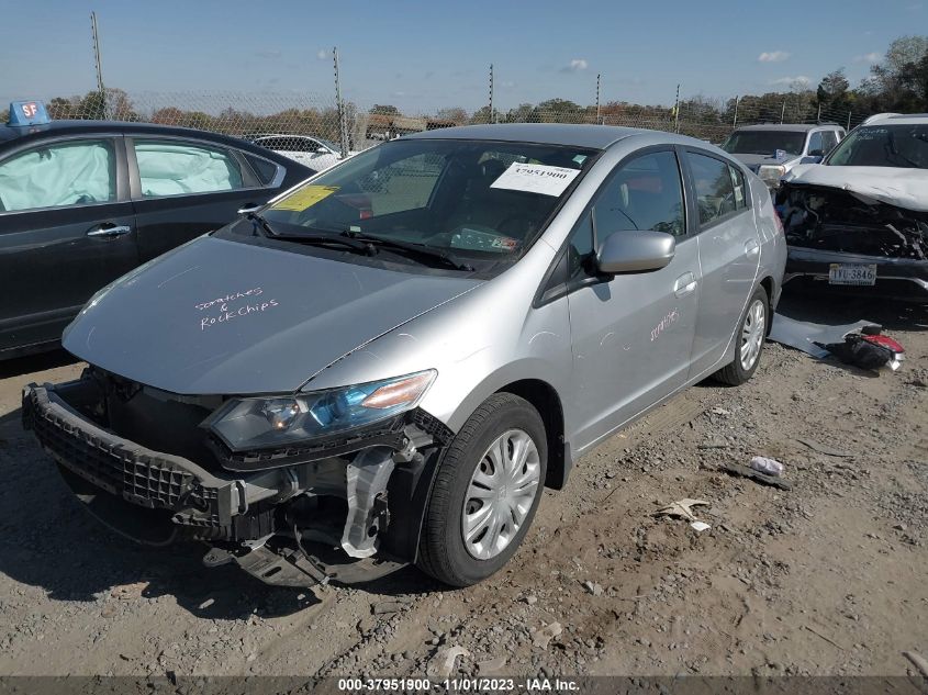 2010 Honda Insight Lx VIN: JHMZE2H52AS022848 Lot: 37951900