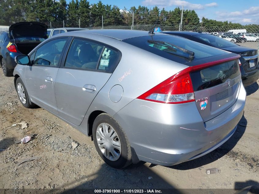 2010 Honda Insight Lx VIN: JHMZE2H52AS022848 Lot: 37951900