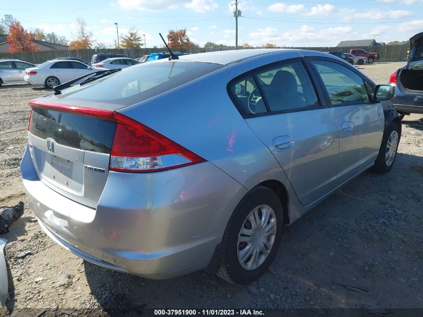 2010 Honda Insight Lx VIN: JHMZE2H52AS022848 Lot: 37951900