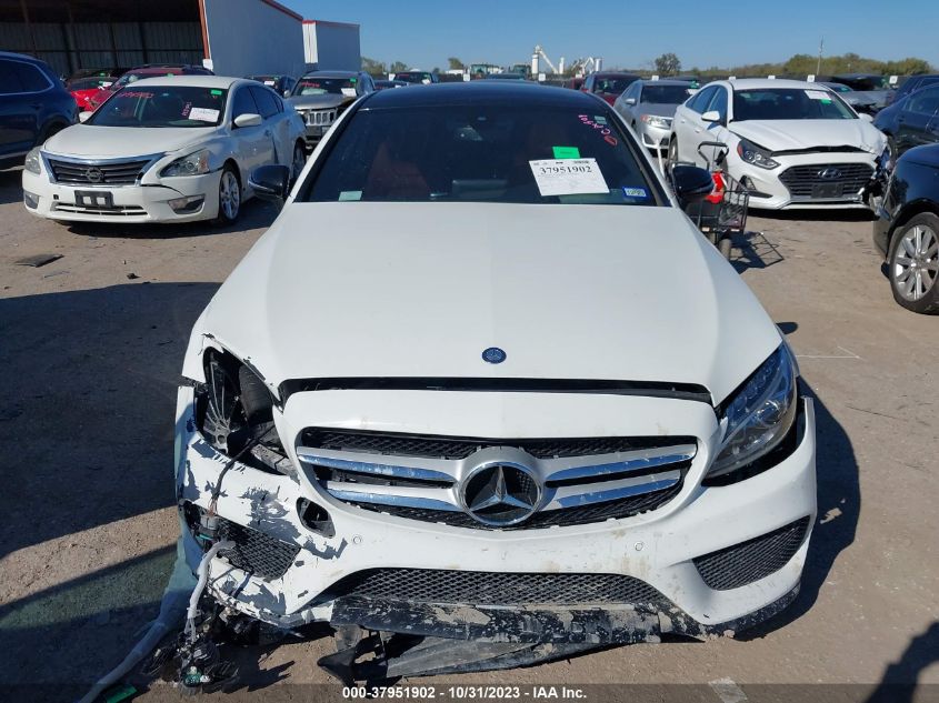 2017 Mercedes-Benz C-Class C 300 VIN: WDDWJ4JBXHF355819 Lot: 37951902