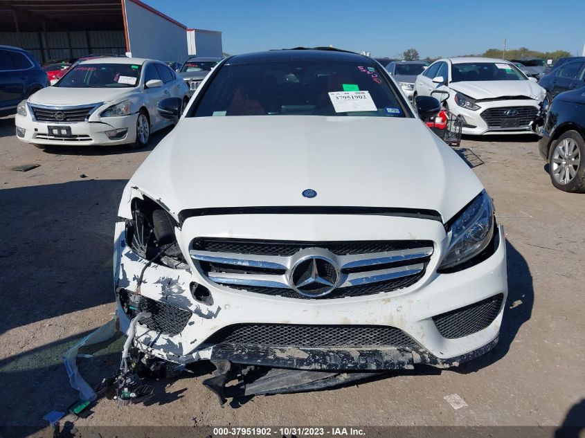 2017 Mercedes-Benz C-Class C 300 VIN: WDDWJ4JBXHF355819 Lot: 37951902