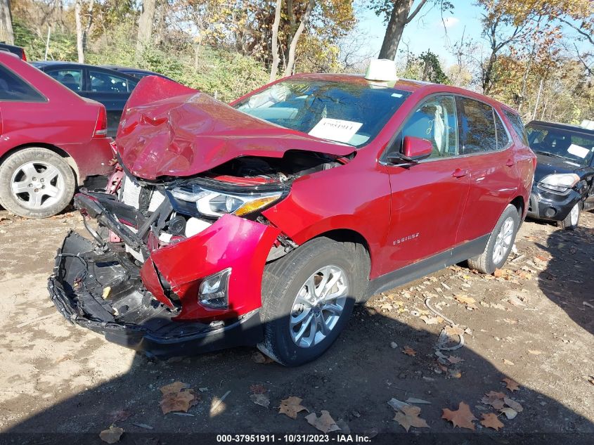 2020 Chevrolet Equinox Fwd Lt 1.5L Turbo VIN: 2GNAXKEV1L6275587 Lot: 37951911