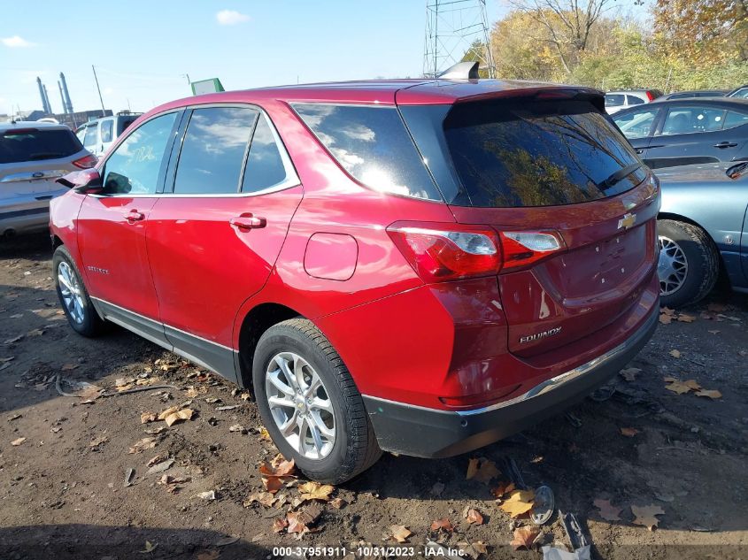 2020 Chevrolet Equinox Fwd Lt 1.5L Turbo VIN: 2GNAXKEV1L6275587 Lot: 37951911