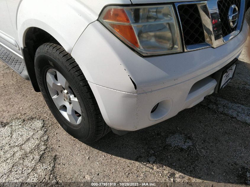 2007 Nissan Pathfinder Se VIN: 5N1AR18U47C629322 Lot: 37951918