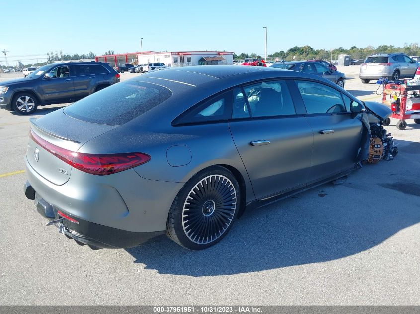 2022 Mercedes-Benz Amg Eqs Sedan 4Matic VIN: W1KCG5FB4NA008737 Lot: 37951951