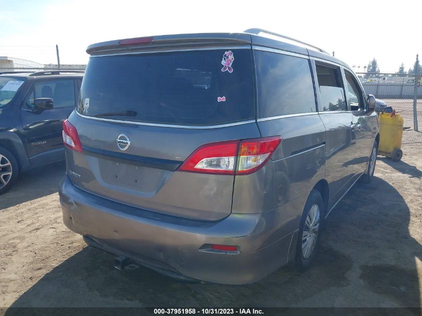 2014 Nissan Quest S VIN: JN8AE2KPXE9101842 Lot: 37951958