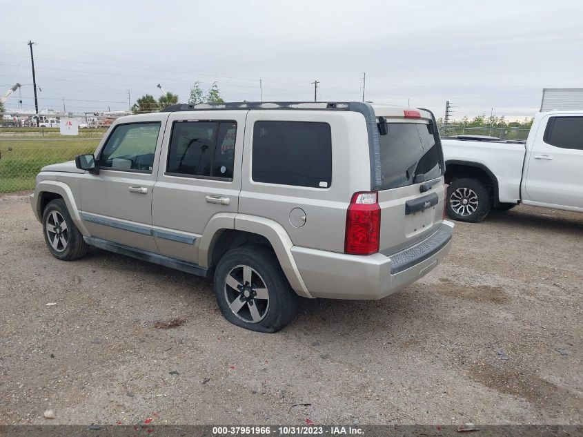 2008 Jeep Commander Sport VIN: 1J8HH48K78C141921 Lot: 37951966