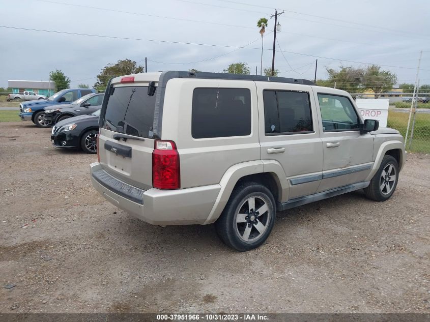 2008 Jeep Commander Sport VIN: 1J8HH48K78C141921 Lot: 37951966