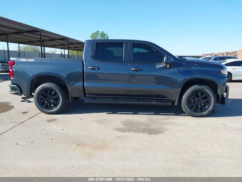 2022 Chevrolet Silverado 1500 Ltd 4Wd Short Bed Custom VIN: 1GCPYBEK9NZ106740 Lot: 37951996