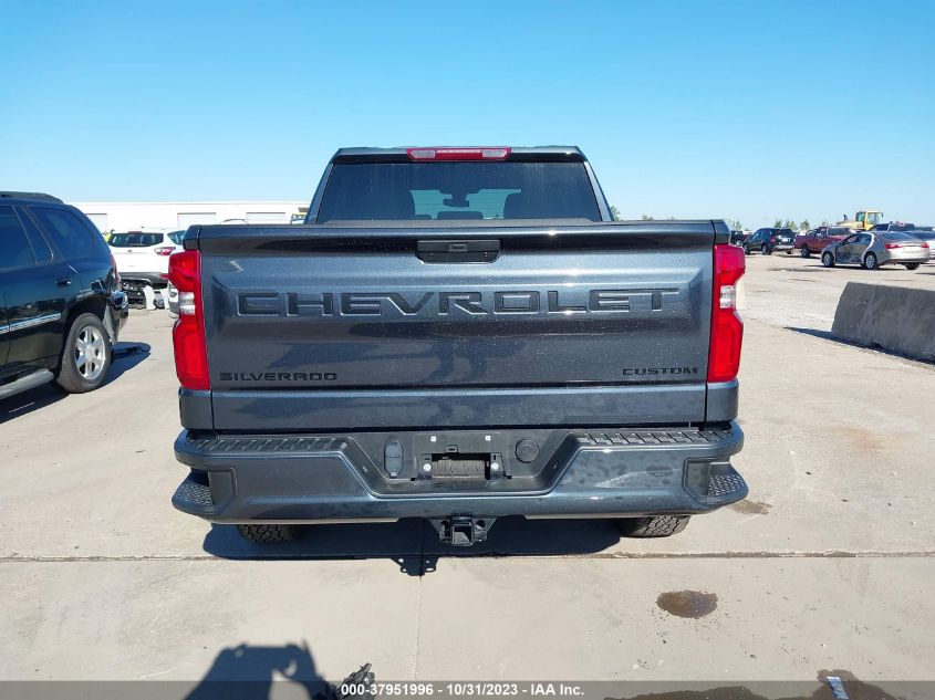 2022 Chevrolet Silverado 1500 Ltd 4Wd Short Bed Custom VIN: 1GCPYBEK9NZ106740 Lot: 37951996