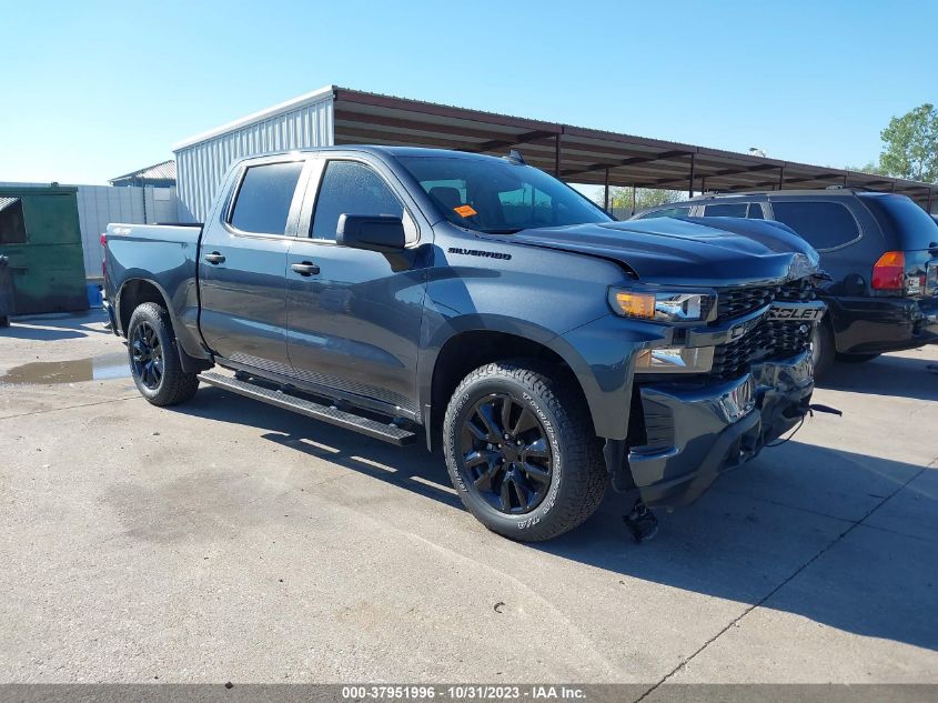 2022 Chevrolet Silverado 1500 Ltd 4Wd Short Bed Custom VIN: 1GCPYBEK9NZ106740 Lot: 37951996