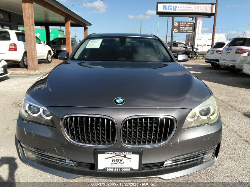 2013 BMW 750I xDrive VIN: WBAYB6C56DD223968 Lot: 37952005