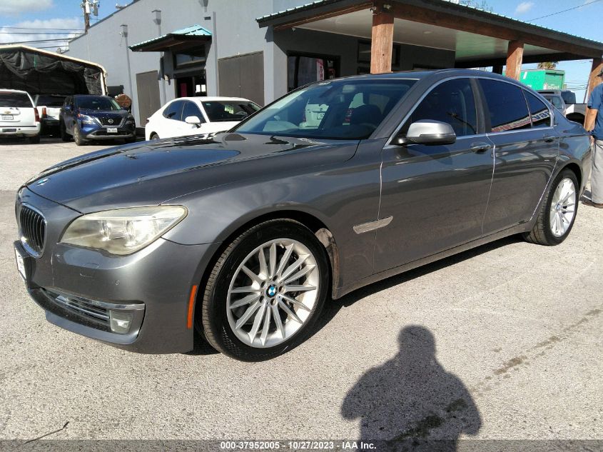 2013 BMW 750I xDrive VIN: WBAYB6C56DD223968 Lot: 37952005