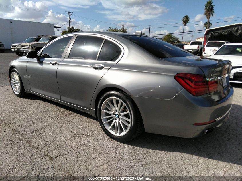 2013 BMW 750I xDrive VIN: WBAYB6C56DD223968 Lot: 37952005