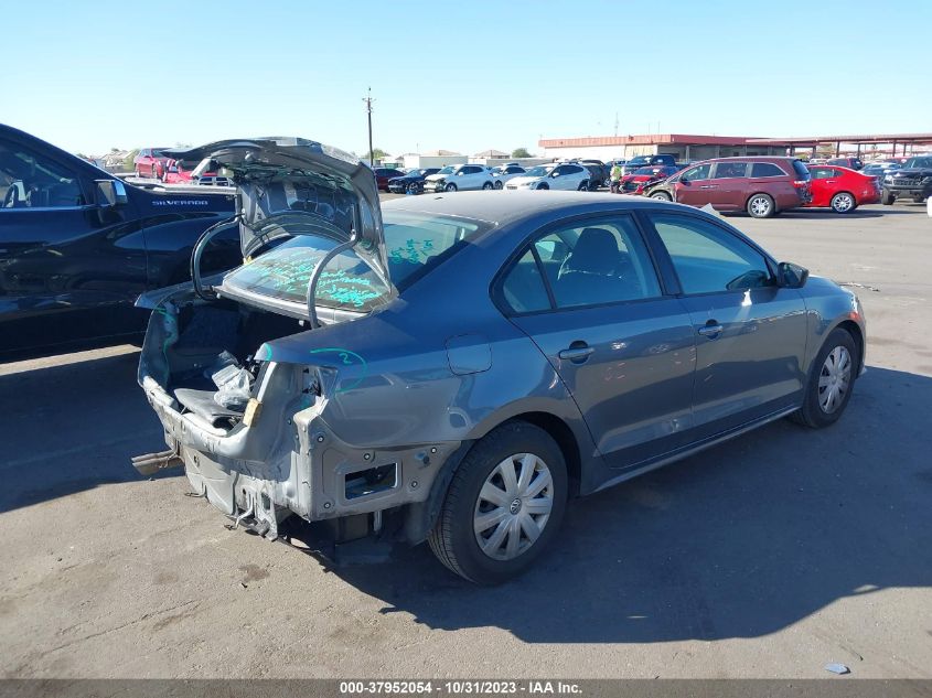 2015 Volkswagen Jetta Sedan 2.0L S VIN: 3VW2K7AJ9FM413475 Lot: 37952054