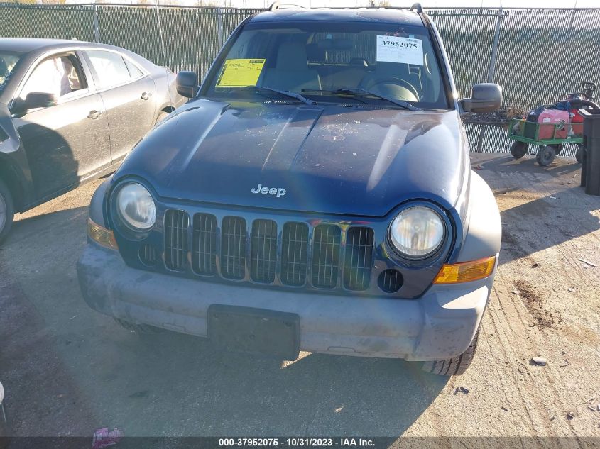 2005 Jeep Liberty Sport VIN: 1J4GL48K35W620424 Lot: 37952075