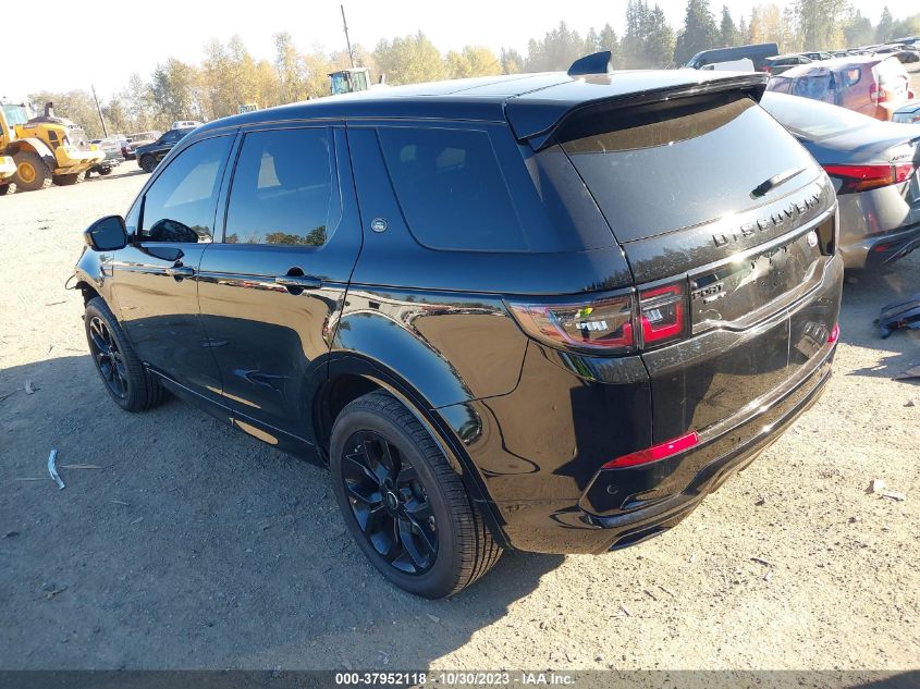 2020 Land Rover Discovery Sport R-Dynamic VIN: SALCT2FX3LH833794 Lot: 37952118