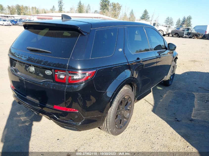 2020 Land Rover Discovery Sport R-Dynamic VIN: SALCT2FX3LH833794 Lot: 37952118