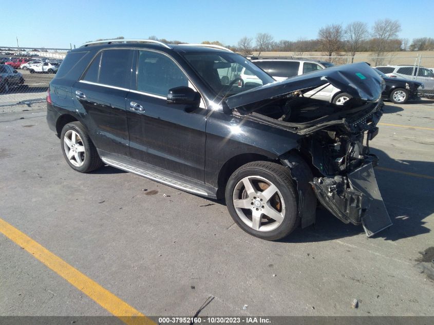 2015 Mercedes-Benz Ml 400 4Matic VIN: 4JGDA5GB5FA440684 Lot: 37952160