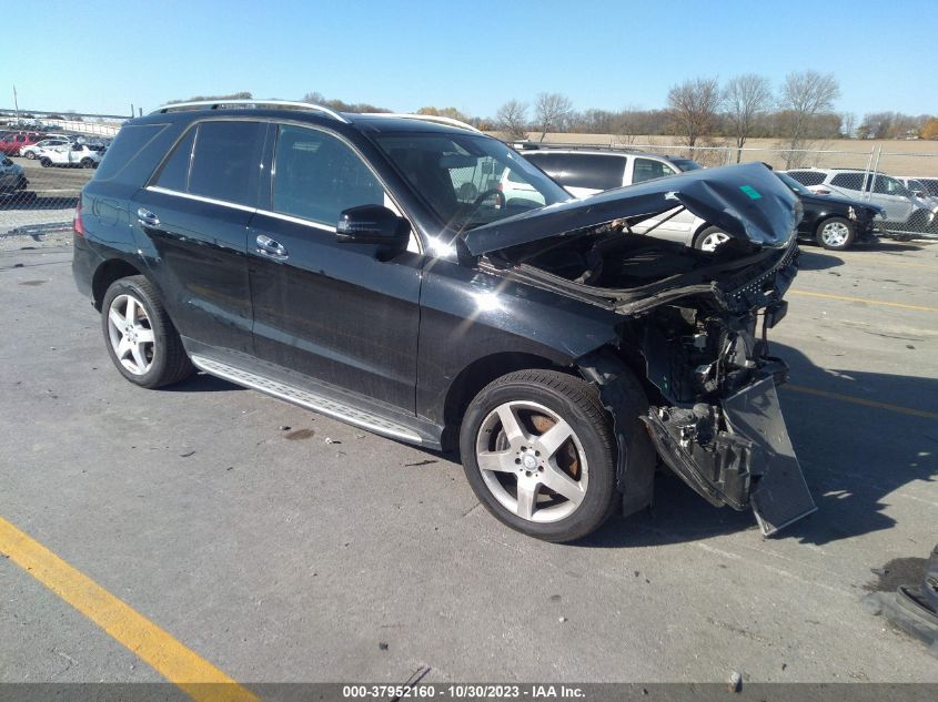 2015 Mercedes-Benz Ml 400 4Matic VIN: 4JGDA5GB5FA440684 Lot: 37952160