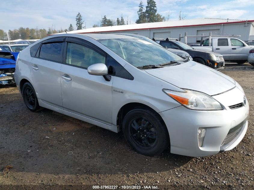 2015 Toyota Prius Four VIN: JTDKN3DU8F1908367 Lot: 37952227