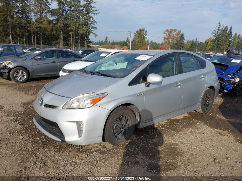 2015 Toyota Prius Four VIN: JTDKN3DU8F1908367 Lot: 37952227