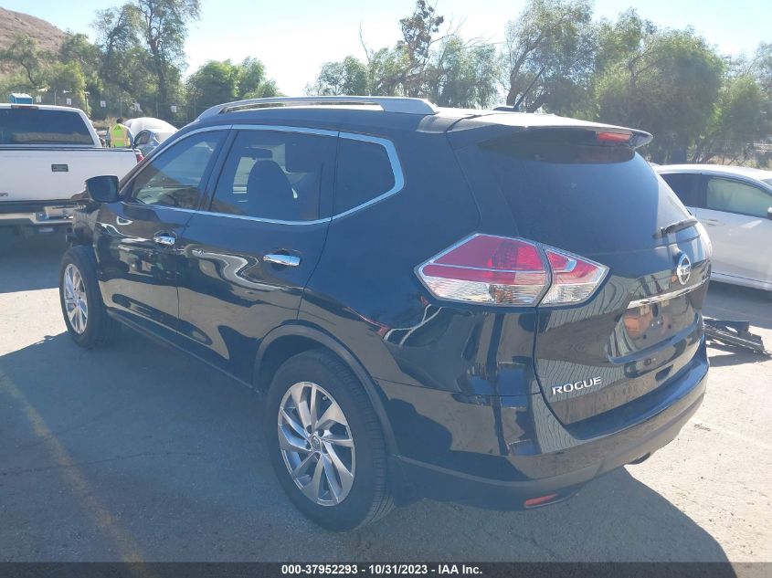 2014 Nissan Rogue Sl VIN: 5N1AT2MT9EC758335 Lot: 37952293