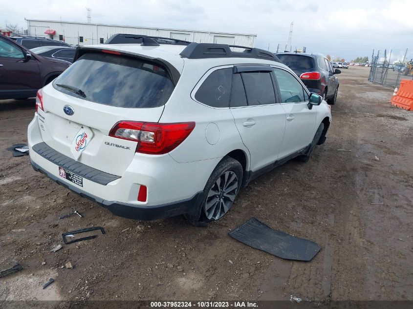 2016 Subaru Outback 2.5I Limited VIN: JN8AT2MV4KW400323 Lot: 37952324