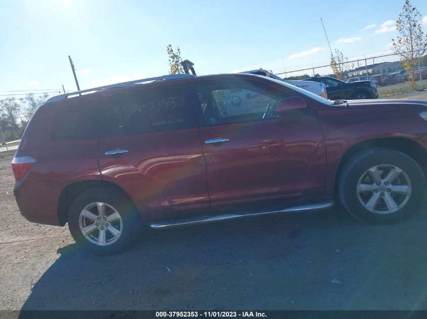 2008 Toyota Highlander Base VIN: JTEDS41A182054610 Lot: 37952353