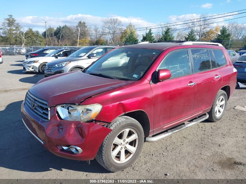 2008 Toyota Highlander Base VIN: JTEDS41A182054610 Lot: 37952353