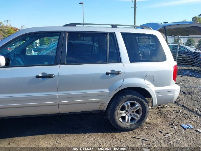 2004 Honda Pilot Ex-L VIN: 2HKYF18574H587667 Lot: 37952357