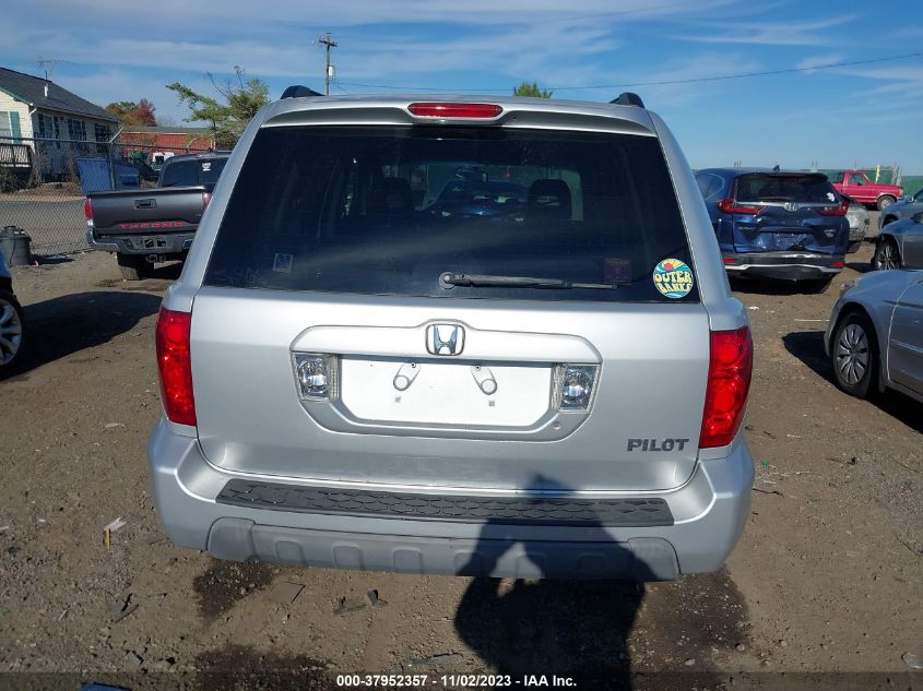 2004 Honda Pilot Ex-L VIN: 2HKYF18574H587667 Lot: 37952357