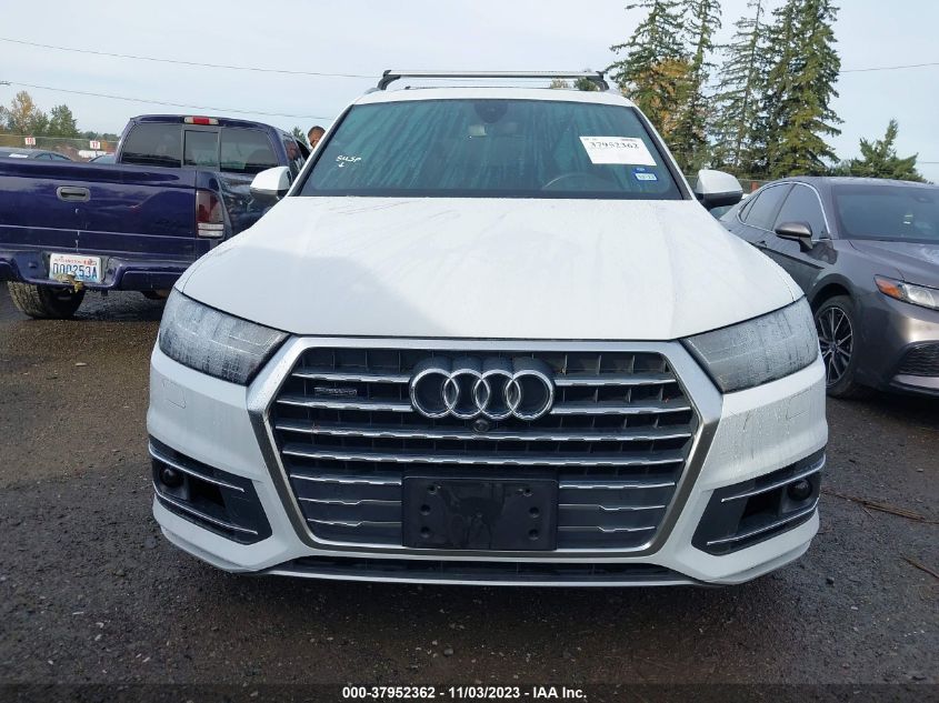 2018 Audi Q7 3.0T Premium VIN: WA1VAAF77JD053165 Lot: 37952362