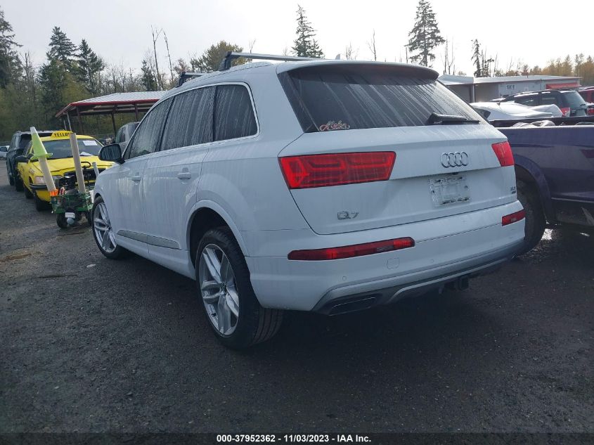 2018 Audi Q7 3.0T Premium VIN: WA1VAAF77JD053165 Lot: 37952362