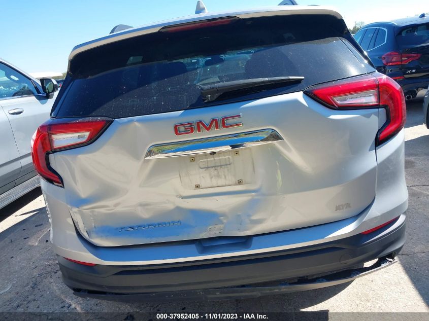 2022 GMC Terrain Fwd Sle VIN: 3GKALMEVXNL104596 Lot: 37952405