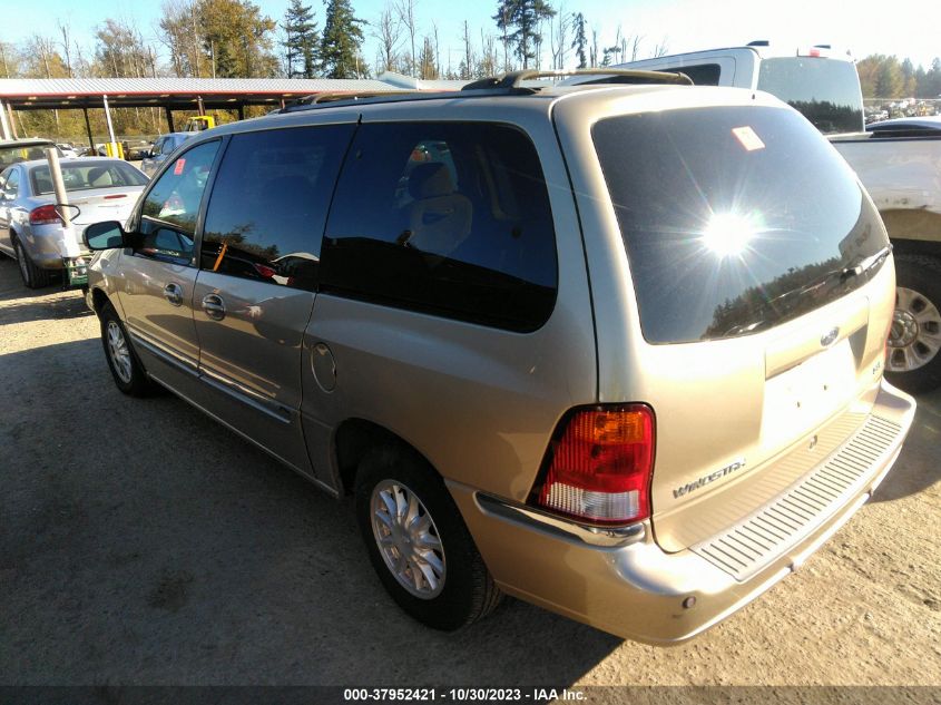 2000 Ford Windstar Limited/Sel VIN: 2FMDA5344YBB27754 Lot: 37952421