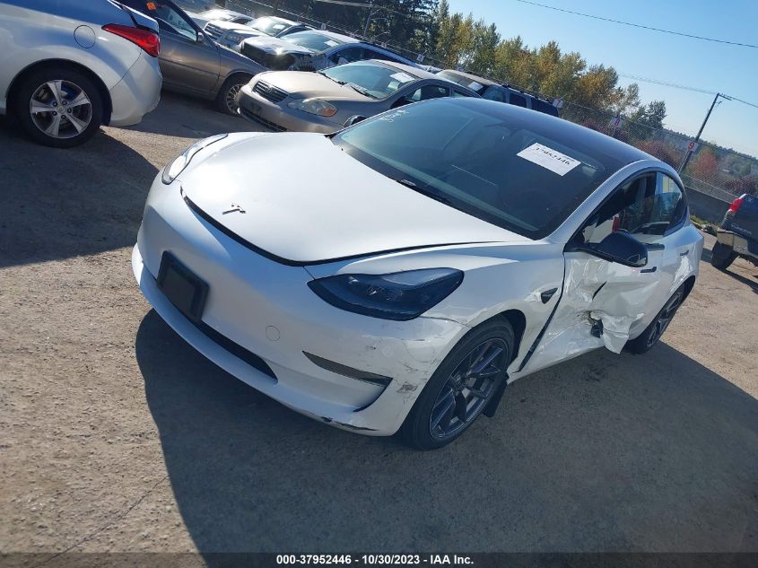 2023 Tesla Model 3 Long Range VIN: 5YJ3E1EB6PF471550 Lot: 37952446