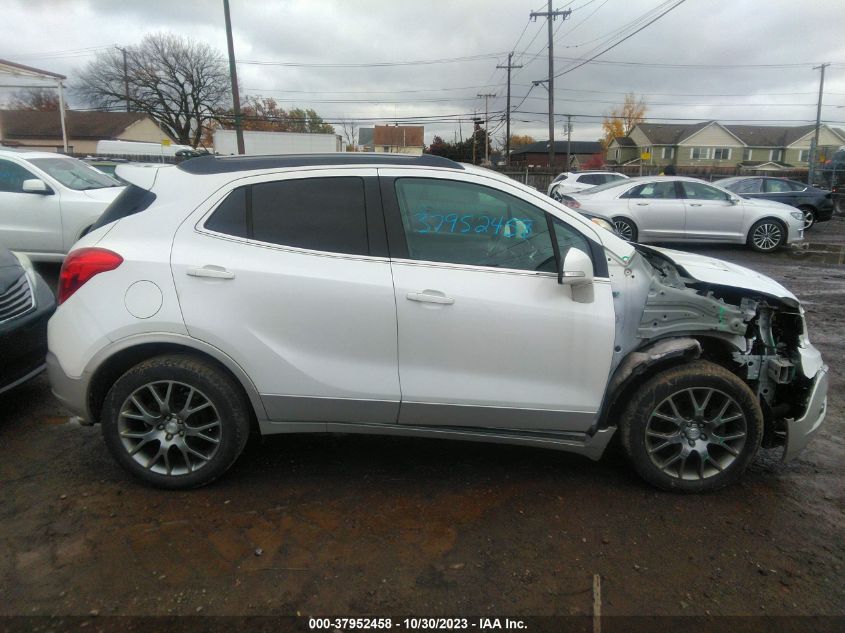 2016 Buick Encore Sport Touring VIN: KL4CJ2SM0GB566075 Lot: 37952458