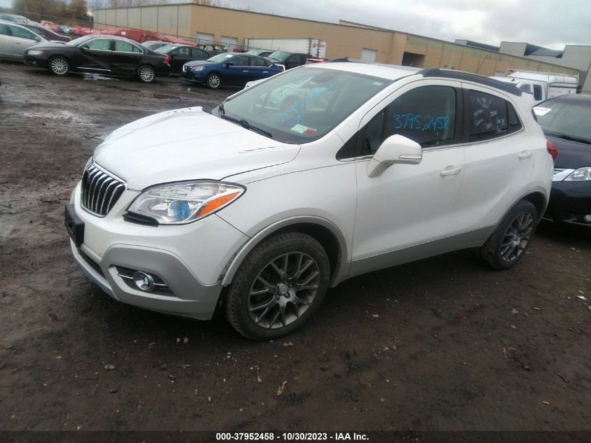 2016 Buick Encore Sport Touring VIN: KL4CJ2SM0GB566075 Lot: 37952458