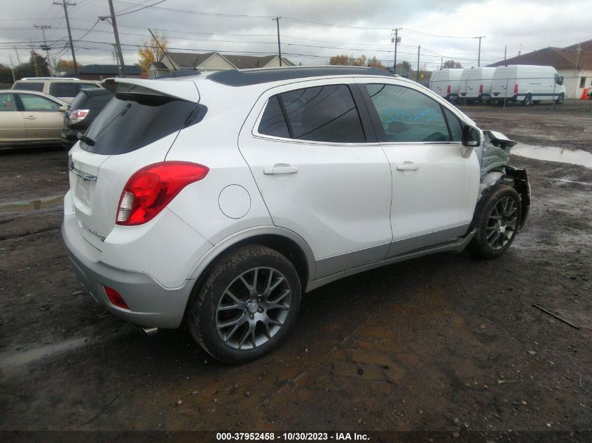 2016 Buick Encore Sport Touring VIN: KL4CJ2SM0GB566075 Lot: 37952458